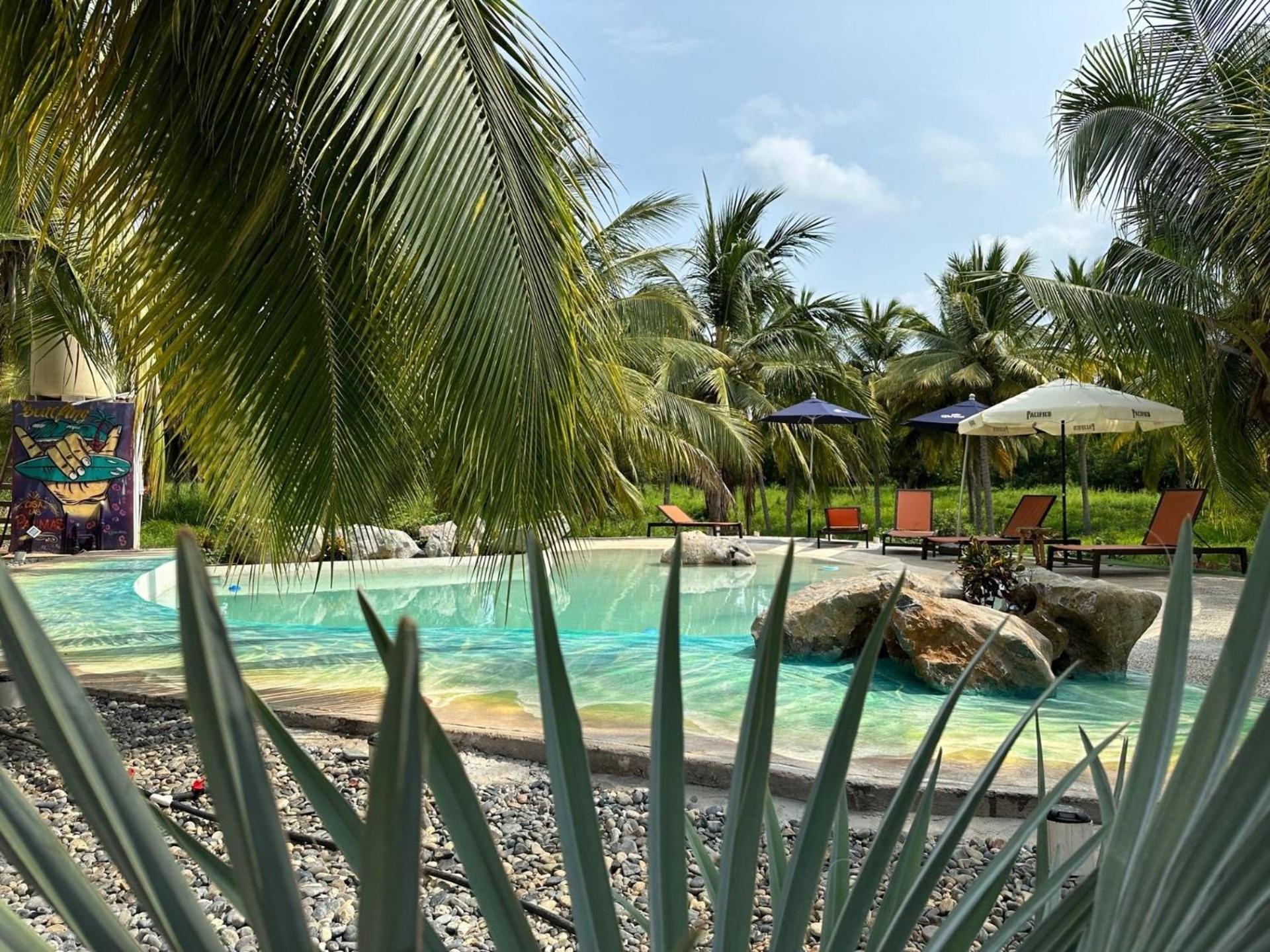 Casa Las Palmas Playa La Saladita Сиуатанехо Экстерьер фото